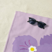 Serviette De Plage Abby Cadabby Randonnée | Ajouter Votre Nom (En situation)