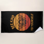 Serviette De Plage Abeille À La Plage (Devant)