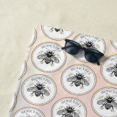 Serviette De Plage Abeille à miel (En situation)