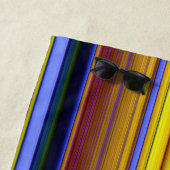 Serviette De Plage Abstract Stripes Design 1 (En situation)