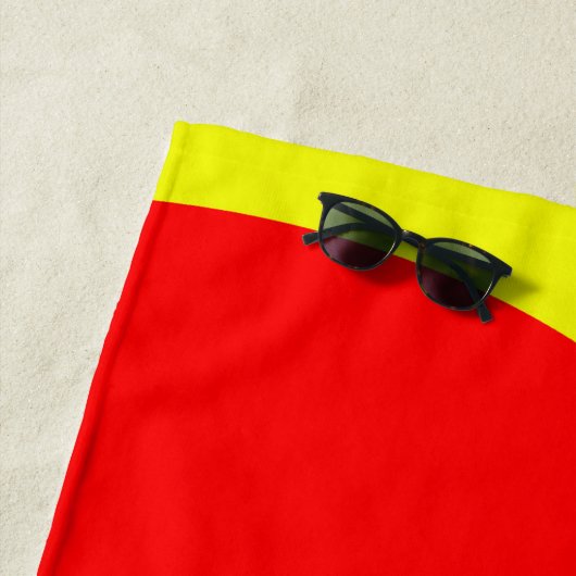 Serviette De Plage Abstrait (En situation)