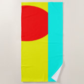 Serviette De Plage Abstrait (Devant)