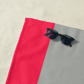 Serviette De Plage Abstrait (En situation)
