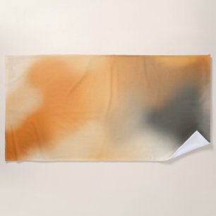 Serviette De Plage Abstrait Douce Lumière Floue Art