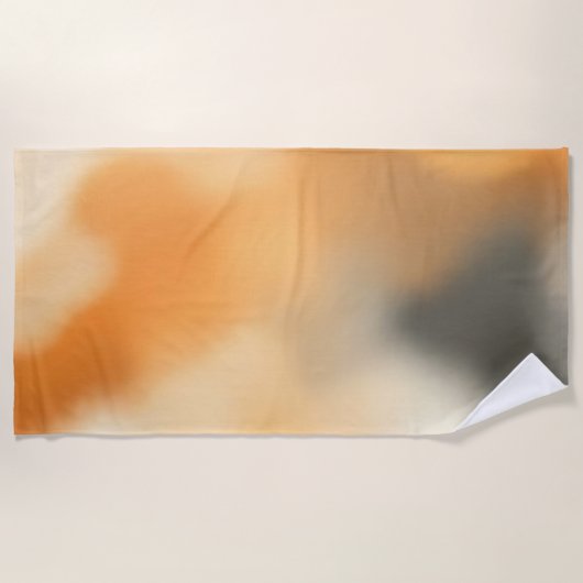 Serviette De Plage Abstrait Douce Lumière Floue Art (Devant)