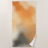 Serviette De Plage Abstrait Douce Lumière Floue Art (Devant)