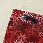 Serviette De Plage Abstrait moderne (En situation)