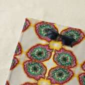 Serviette de plage abstraite (En situation)