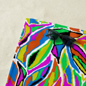 Serviette De Plage Abstrato Rústico (En situation)