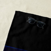 Serviette De Plage Acropole cintrante (En situation)