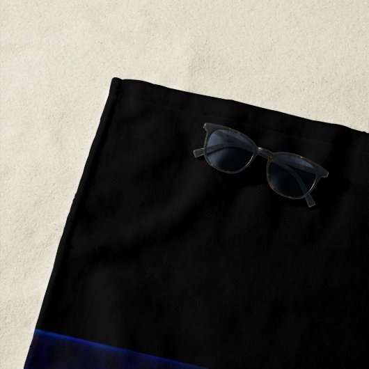 Serviette De Plage Acropole cintrante (En situation)