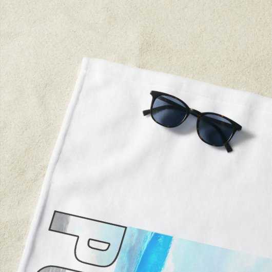 Serviette De Plage Action - Point Break 01 (En situation)