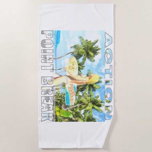 Serviette De Plage Action - Point Break 01 (Devant)