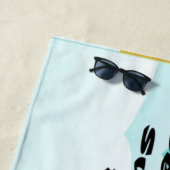 Serviette De Plage Activités de plage d'été (En situation)