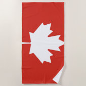 Serviette De Plage Afficher vos couleurs - Canada (Devant)