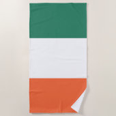 Serviette De Plage Afficher vos couleurs - Irlande (Devant)