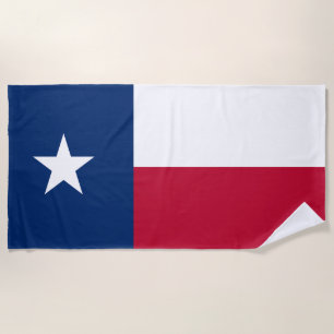 Serviette De Plage Afficher vos couleurs - Texas