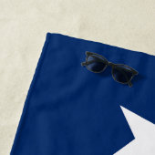 Serviette De Plage Afficher vos couleurs - Texas (En situation)