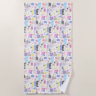 Serviette de plage Affirmations