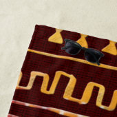 Serviette De Plage Africain (En situation)