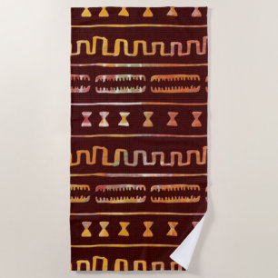 Serviette De Plage Africain