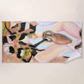 Serviette de plage African Ladies Beach (Devant)