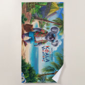 Serviette De Plage Agence de voyages Koala (Devant)