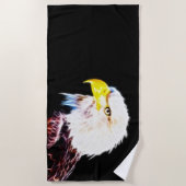 Serviette De Plage Aigle (Devant)