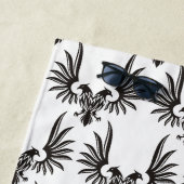 Serviette De Plage Aigle à deux têtes (En situation)