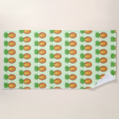 Serviette De Plage Aiguille tropicale de l'île Hawaii Imprimer (Devant)