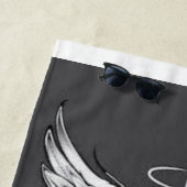 Serviette De Plage Ailes (En situation)