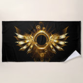 Serviette De Plage Ailes de Steampunk (Devant)