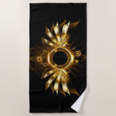 Serviette De Plage Ailes de Steampunk (Devant)