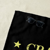 Serviette De Plage Ajouter un nom Modifier le texte Crazy Guinea Pig (En situation)