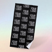 Serviette De Plage Ajouter votre logo Répéter Motif Modèle modifiable