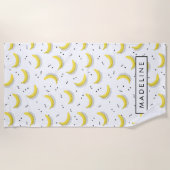 Serviette De Plage Ajoutez vos bananes | géométriques nommées (Devant)