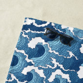 Serviette De Plage Ajoutez vos vagues nommées d'abrégé sur | (En situation)