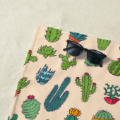 Serviette De Plage Ajoutez votre motif | mignon nommé de position de (En situation)