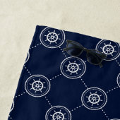 Serviette De Plage Ajoutez Wheel Pattern de votre de | capitaine (En situation)