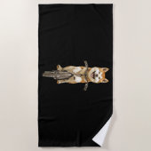 Serviette De Plage Akita (Devant)