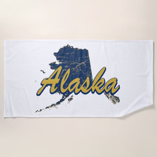 Serviette De Plage Alaska (Devant)
