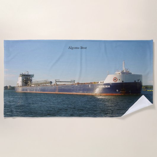 serviette de plage Algoma Bear (Devant)