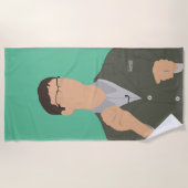 Serviette De Plage Algues (Devant)