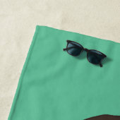 Serviette De Plage Algues (En situation)