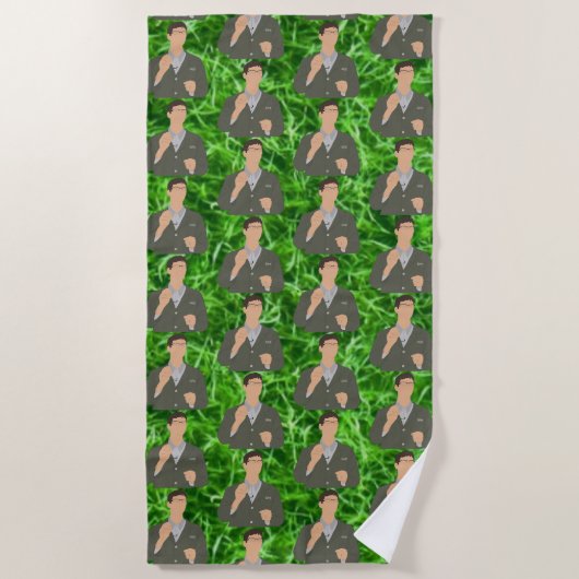 Serviette De Plage Algues (Devant)