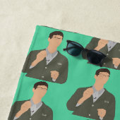 Serviette De Plage Algues (En situation)