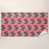 Serviette De Plage Algues (Devant)