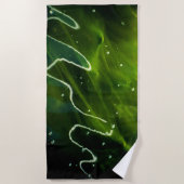 Serviette De Plage Algues vertes et eau btcna (Devant)