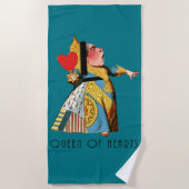 Serviette De Plage Alice à Wonderland (Devant)