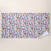 Serviette De Plage Alice au pays des merveilles (Devant)